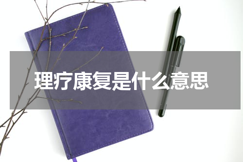 理疗康复是什么意思