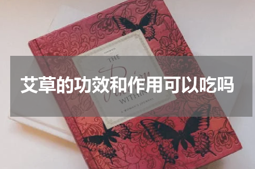艾草的功效和作用可以吃吗
