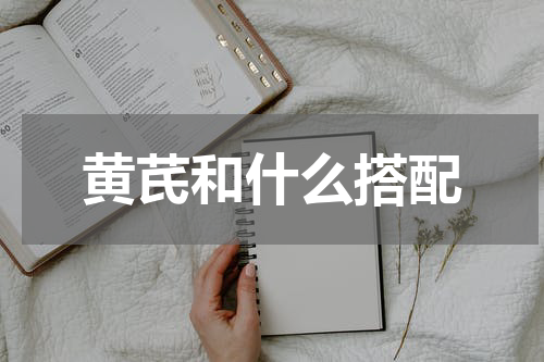 黄芪和什么搭配