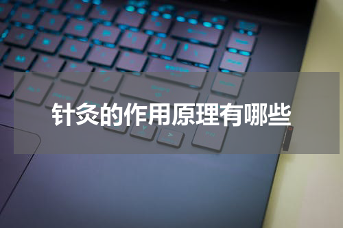 针灸的作用原理有哪些