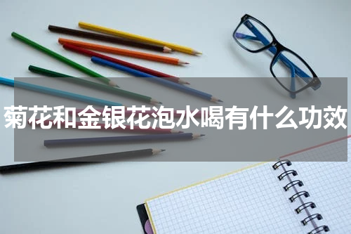 菊花和金银花泡水喝有什么功效