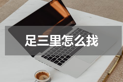 足三里怎么找