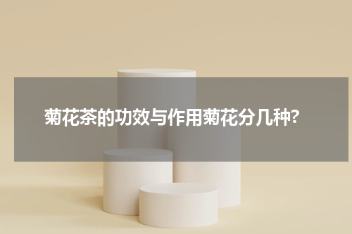 菊花茶的功效与作用菊花分几种?