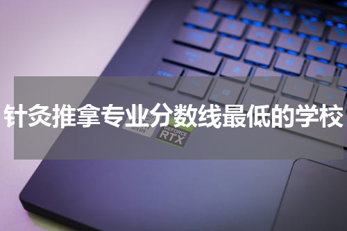 针灸推拿专业分数线最低的学校