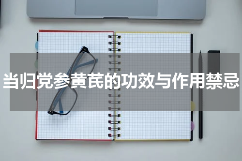 当归党参黄芪的功效与作用禁忌