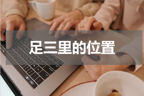 足三里的位置