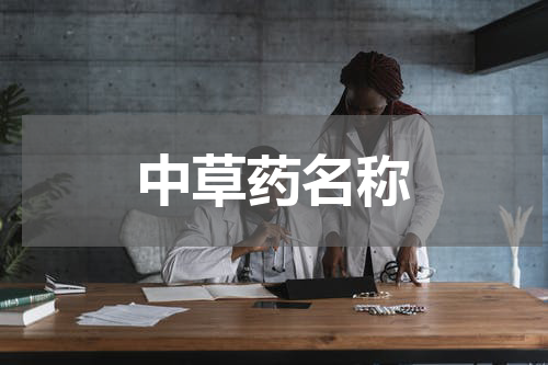 中草药名称