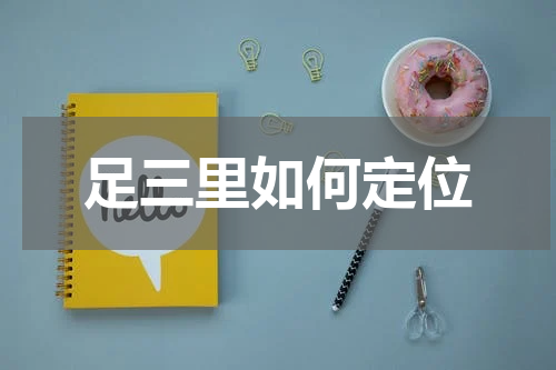 足三里如何定位