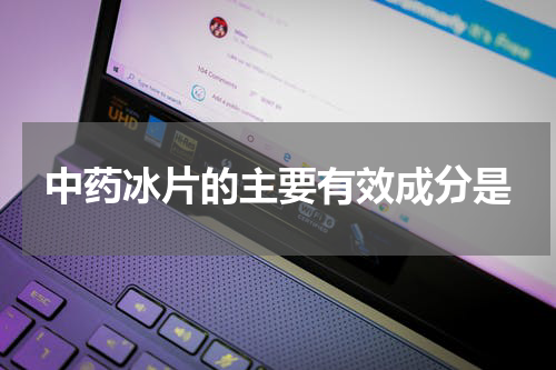 中药冰片的主要有效成分是