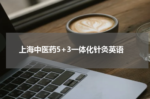 上海中医药5+3一体化针灸英语