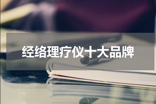 经络理疗仪十大品牌