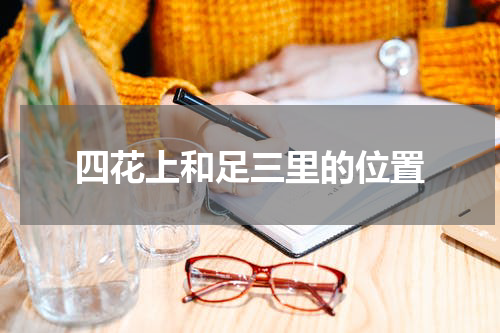 四花上和足三里的位置