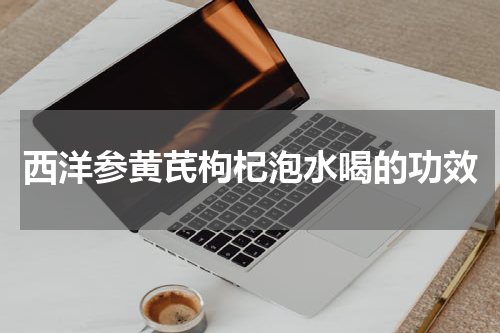 西洋参黄芪枸杞泡水喝的功效