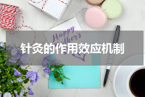 针灸的作用效应机制