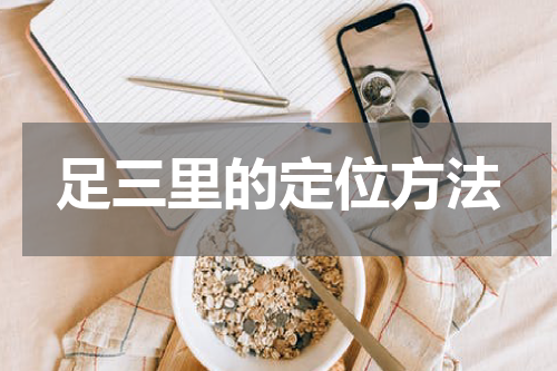 足三里的定位方法