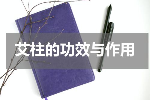 艾柱的功效与作用