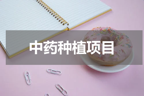 中药种植项目