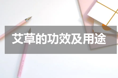 艾草的功效及用途