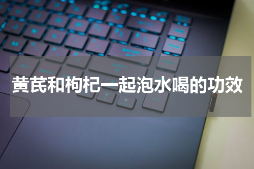 黄芪和枸杞一起泡水喝的功效