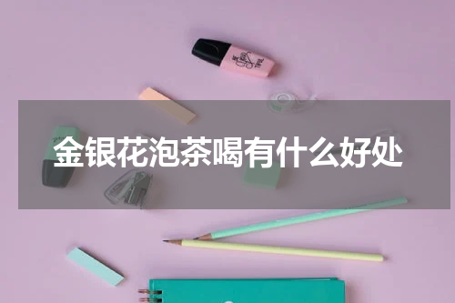 金银花泡茶喝有什么好处