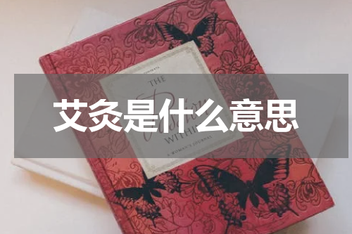 艾灸是什么意思