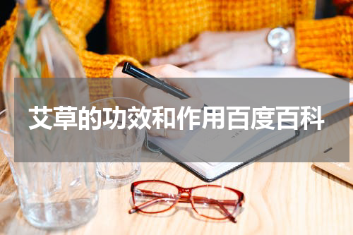 艾草的功效和作用百度百科