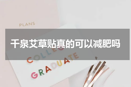 千泉艾草贴真的可以减肥吗