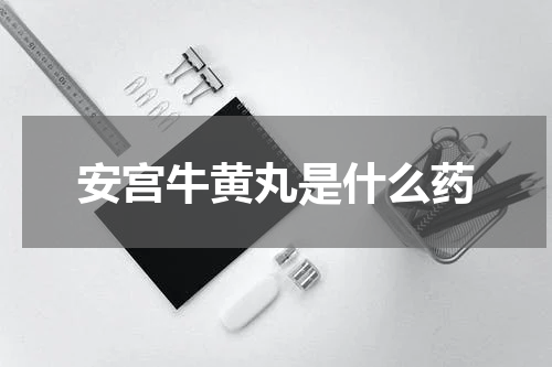 安宫牛黄丸是什么药