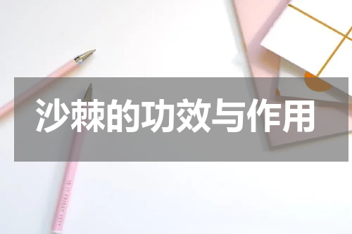 沙棘的功效与作用