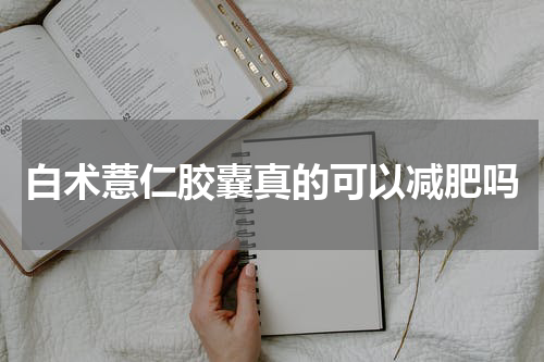 白术薏仁胶囊真的可以减肥吗
