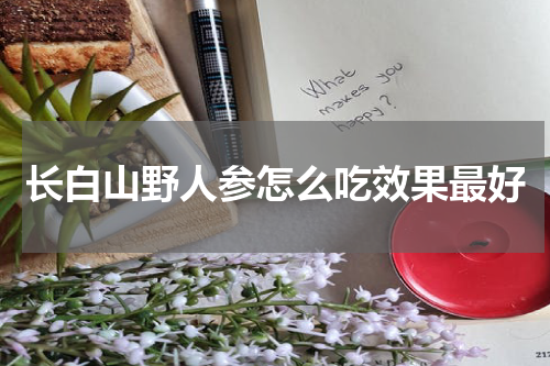 长白山野人参怎么吃效果最好