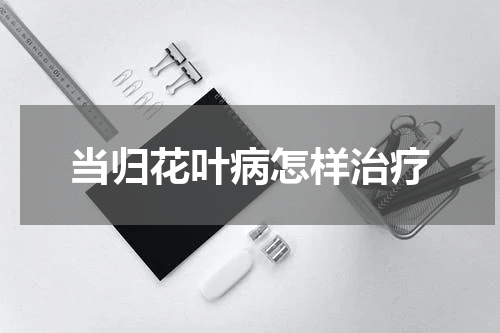 当归花叶病怎样治疗