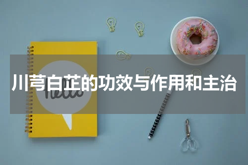 川芎白芷的功效与作用和主治