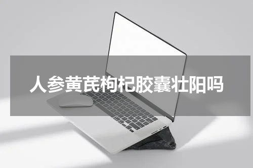 人参黄芪枸杞胶囊壮阳吗