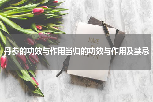 丹参的功效与作用当归的功效与作用及禁忌