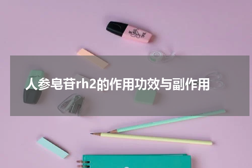 人参皂苷rh2的作用功效与副作用