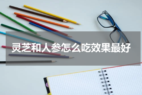 灵芝和人参怎么吃效果最好