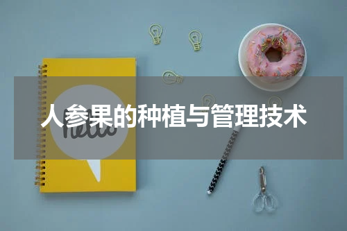 人参果的种植与管理技术