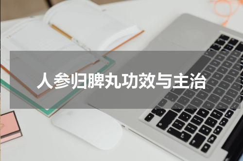 人参归脾丸功效与主治