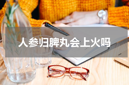 人参归脾丸会上火吗
