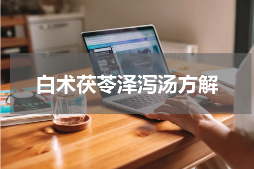 白术茯苓泽泻汤方解