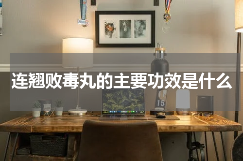 连翘败毒丸的主要功效是什么