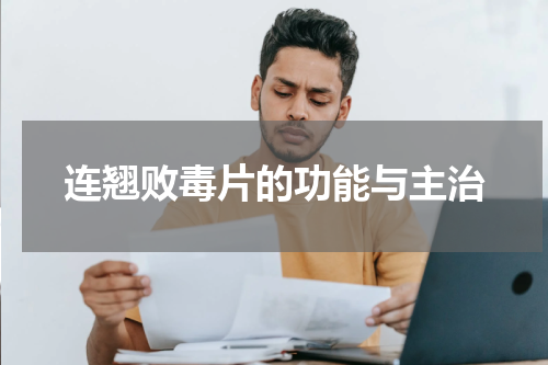 连翘败毒片的功能与主治