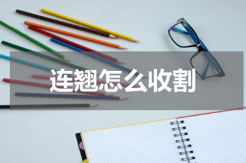 连翘怎么收割