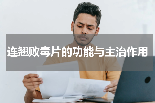 连翘败毒片的功能与主治作用