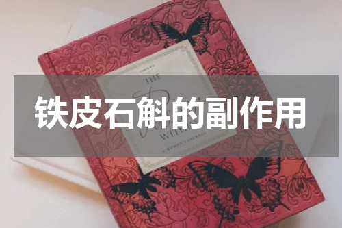 铁皮石斛的副作用