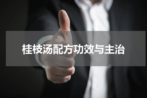 桂枝汤配方功效与主治