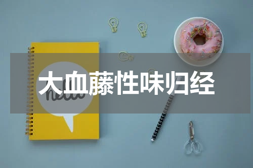 大血藤性味归经
