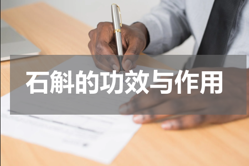 石斛的功效与作用