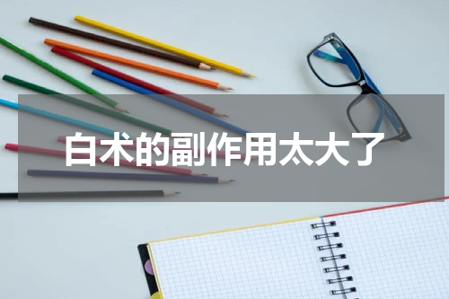 白术的副作用太大了